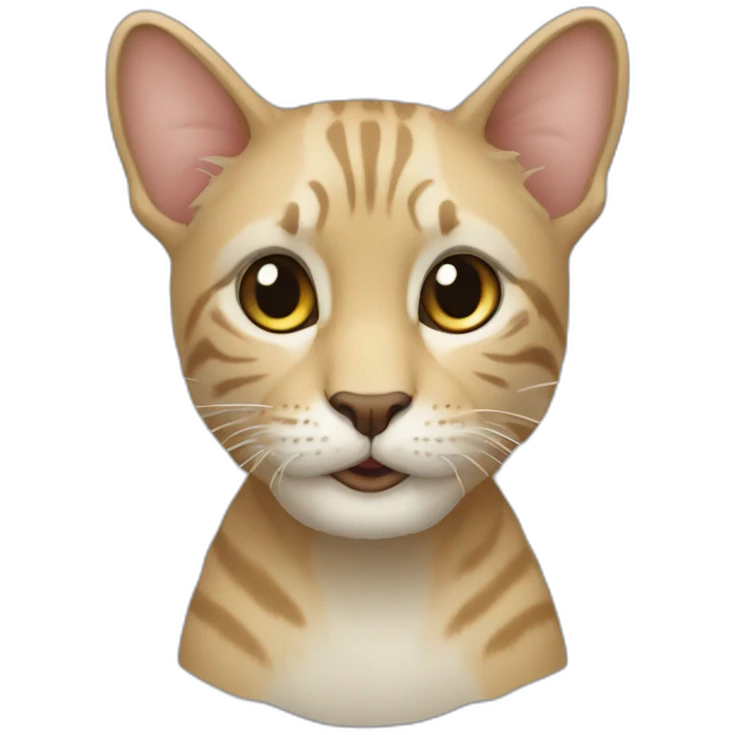 Рыжий кот emoji