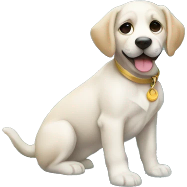 puppy in fountain emoji