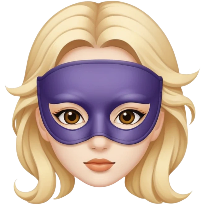 aesthetic girl with mask emoji