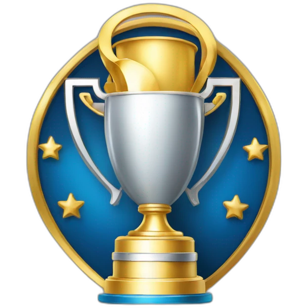 Trophée ligue des champions  emoji