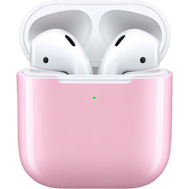 Pink AirPods  emoji