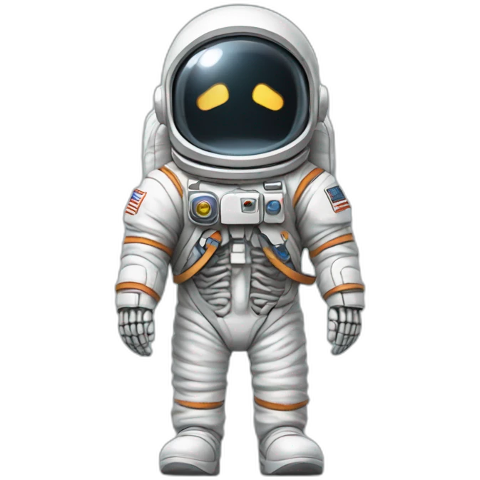 skeleton astronaut emoji