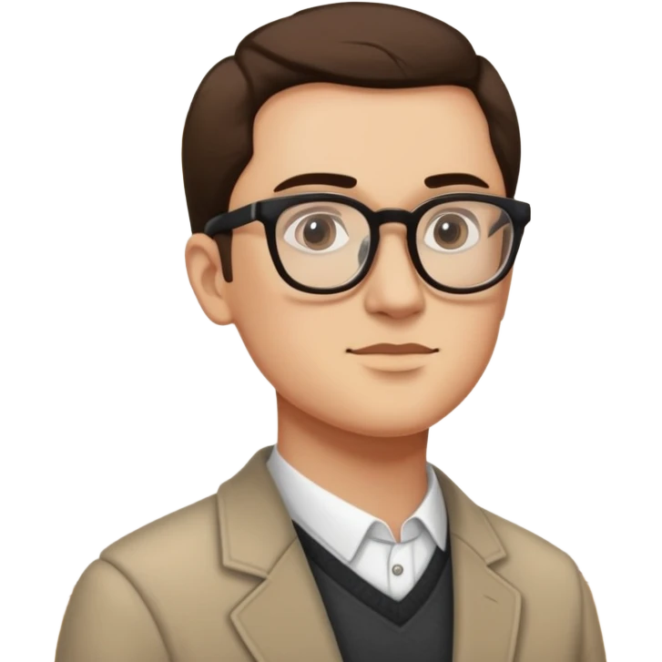 a person looking at art in a museum emoji