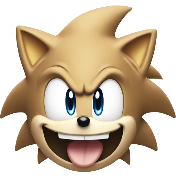 happy sonic emoji