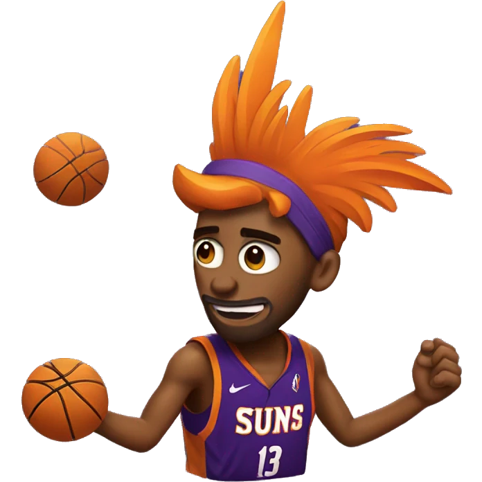 Phoenix suns basketball emoji