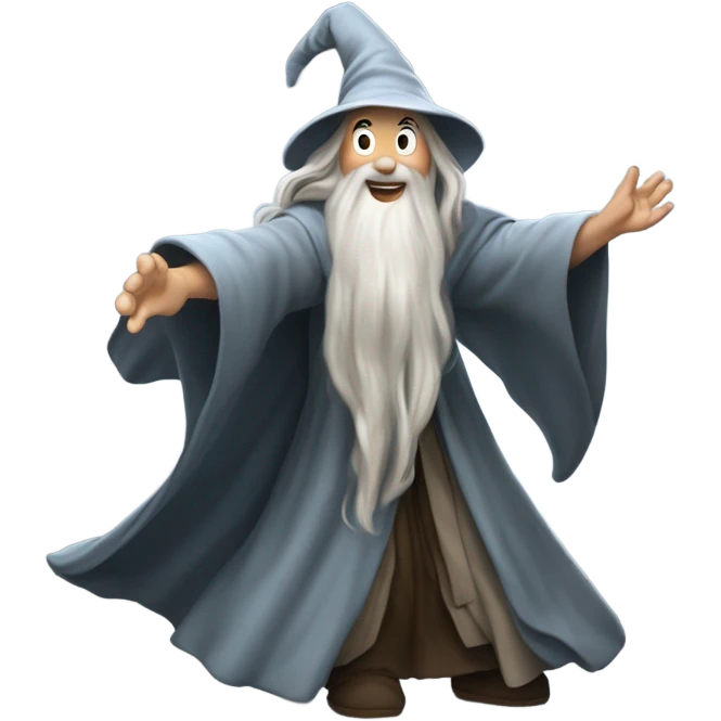 Gandalf dancing emoji