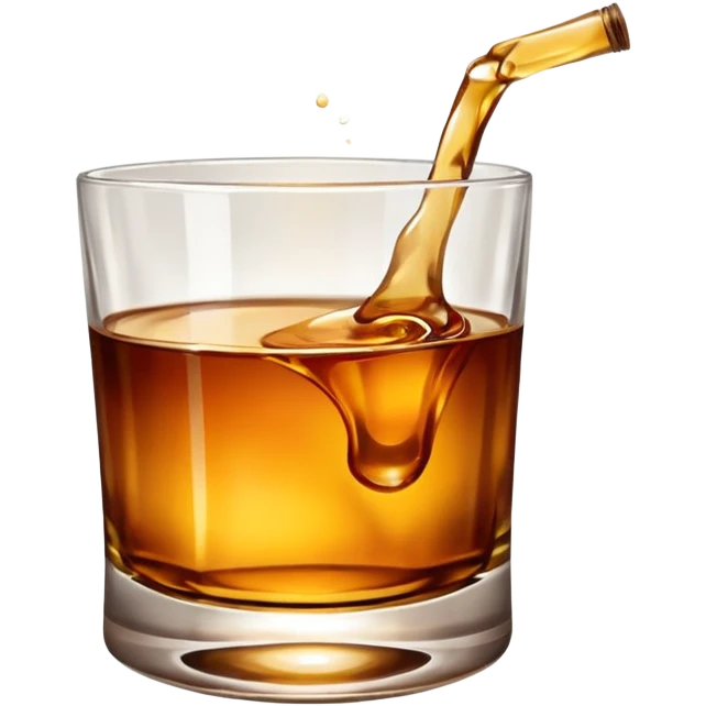 glass of whiskey emoji