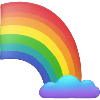 Rainbow emoji