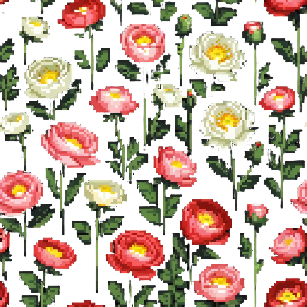 ranunculus flower bloom emoji
