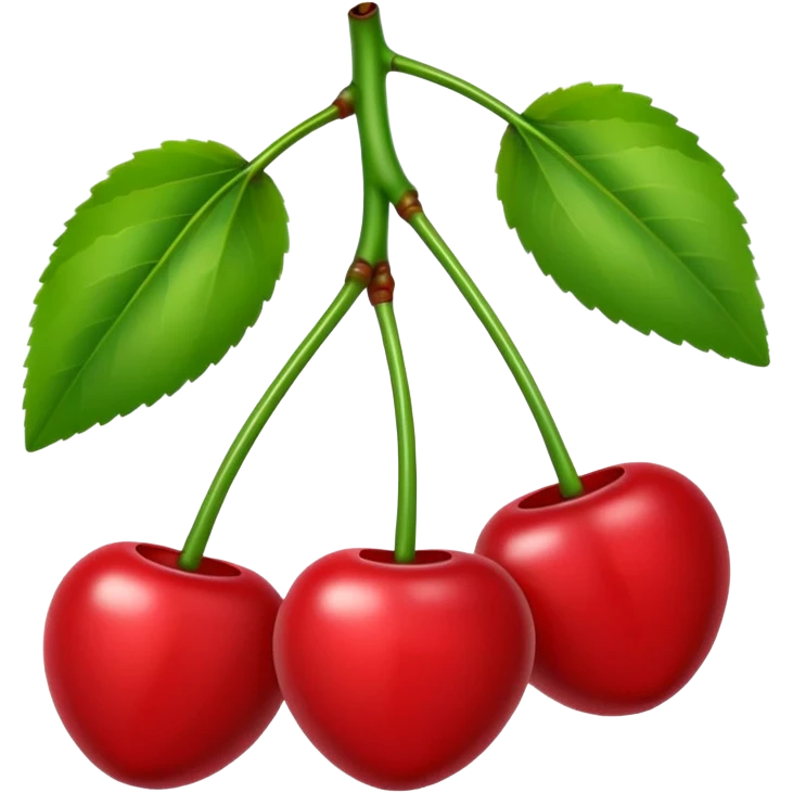 Cherries emoji