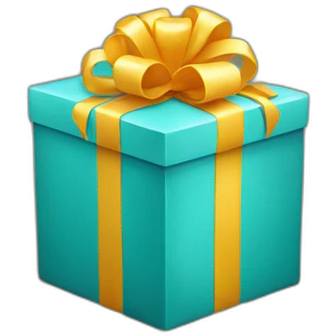 birthday gift box emoji