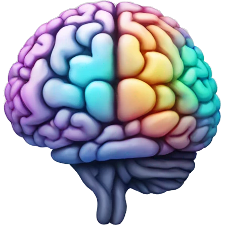 illuminated brain emoji