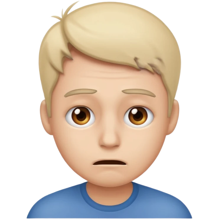 Face with stress emoji