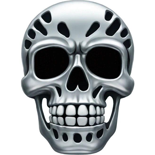 Chrome skeleton  emoji