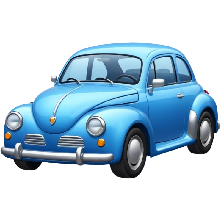 blue car ios emoji emoji