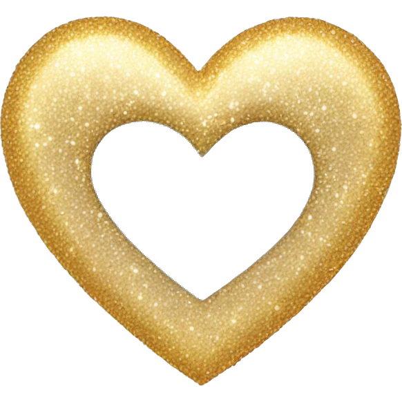Sparkly heart emoji