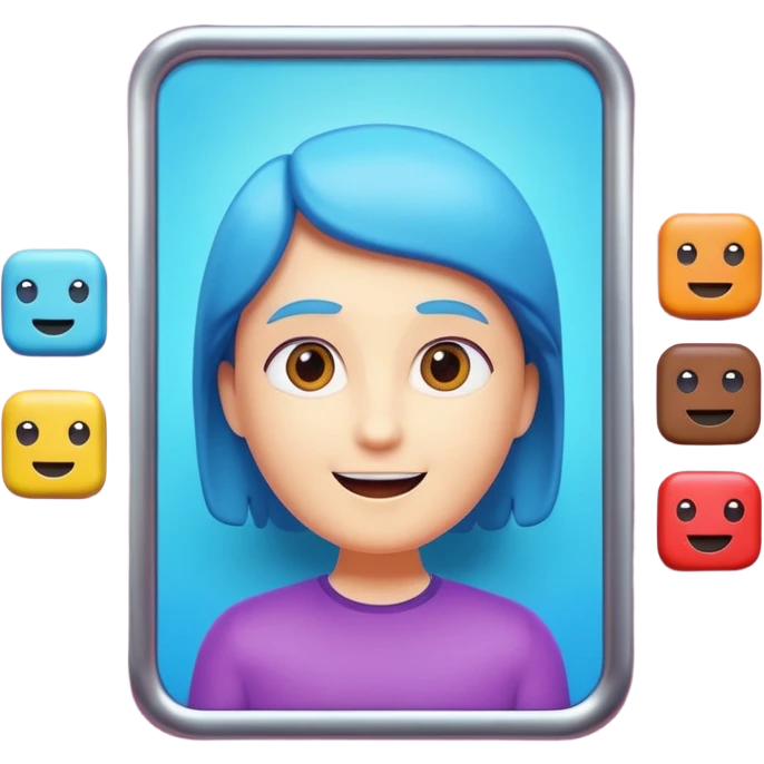 A 3D cartoon movie advertisement poster hanging on a wall, colorful cinematic design, visible border, flat lighting, Memoji-style. emoji
