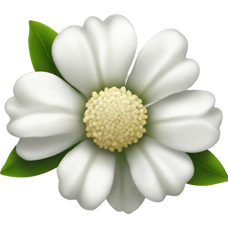 white flower emoji