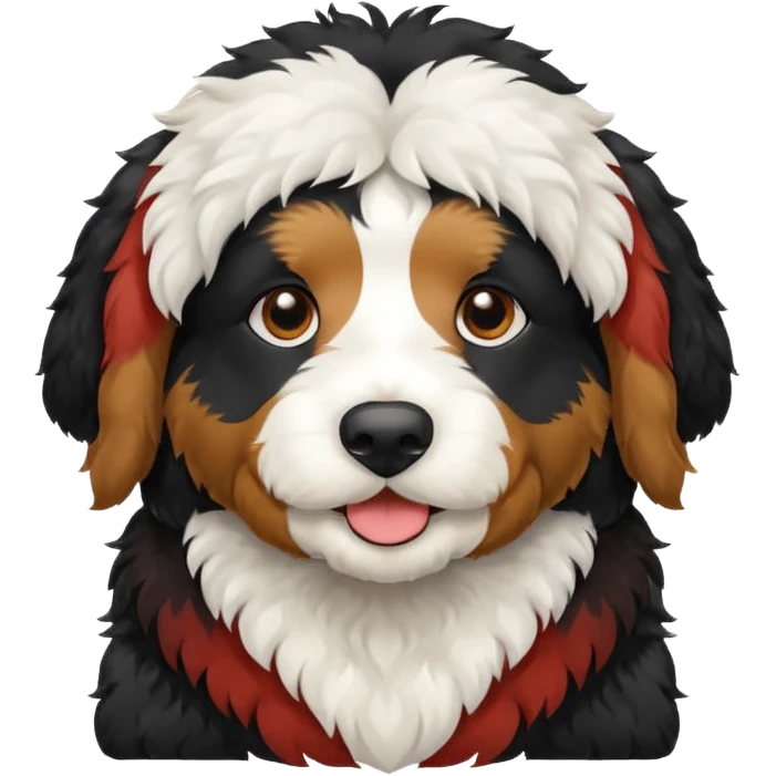 Bernedoodle emoji