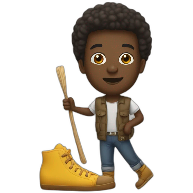 Cedric Doumbé avec une épine dans le pied emoji