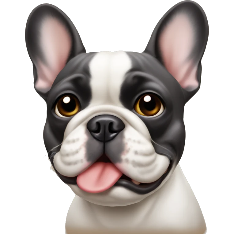 french bulldog with joint in mouth emoji