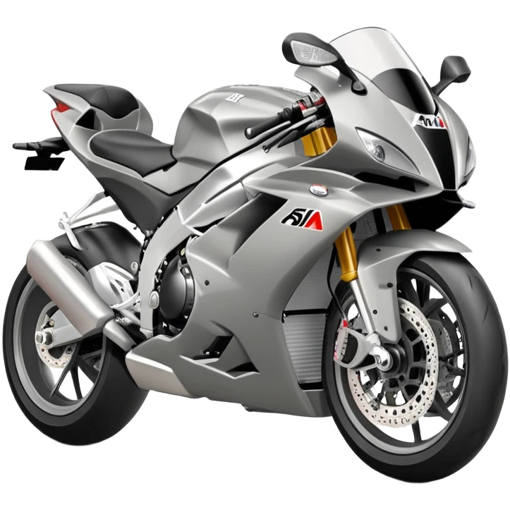 grey aprilia rsv4 motorcycle emoji