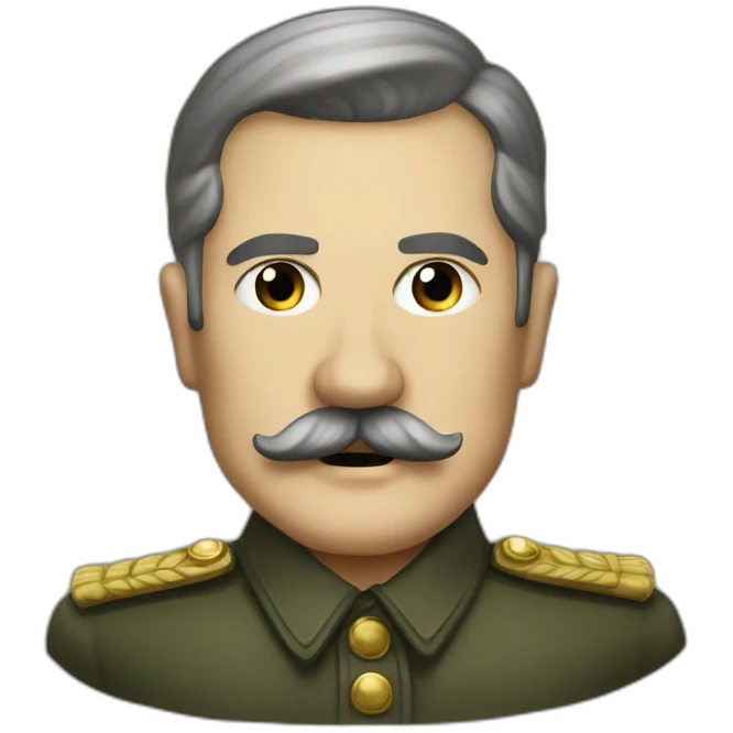 german dictator wwii small mustache emoji