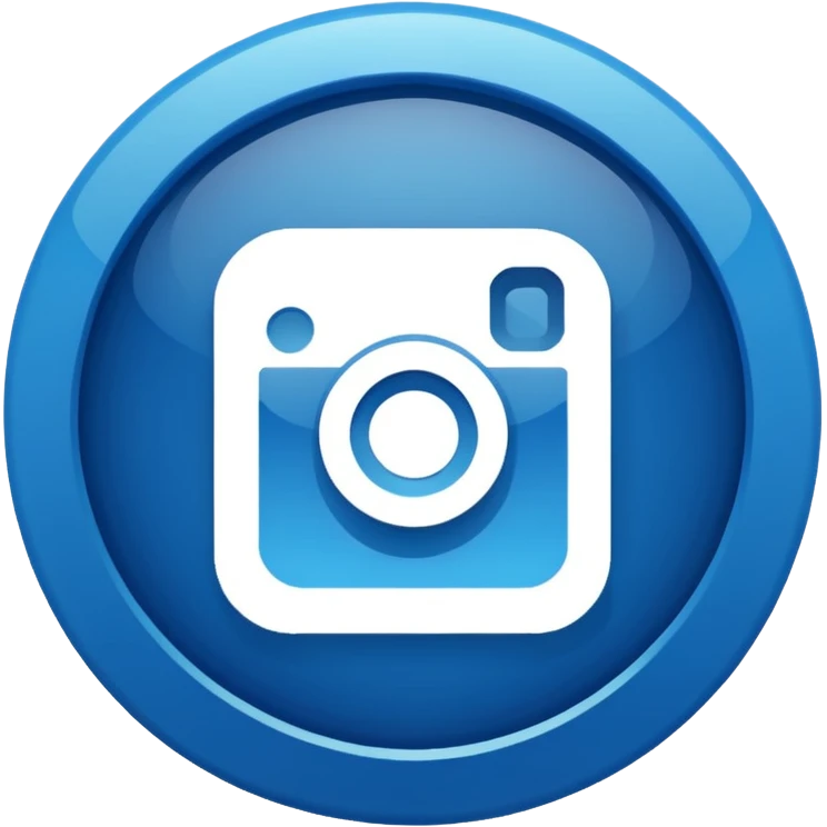 A high-resolution 2D icon of an Instagram-style verified badge.  emoji
