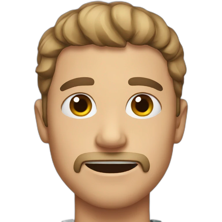 guy with a bruise emoji
