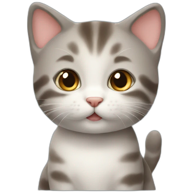 Un petit chat  mignon emoji