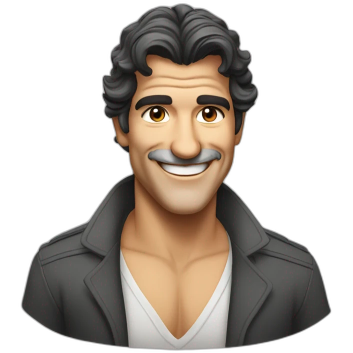 antonio banderas smiling emoji