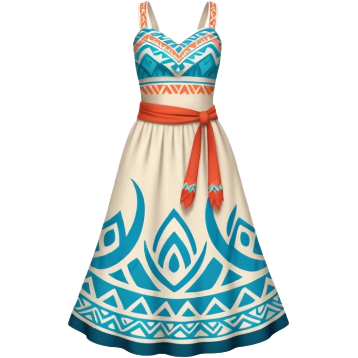 Moana’s dress emoji