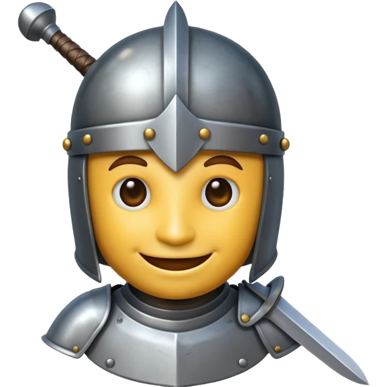 Emoticone Chevalier emoji