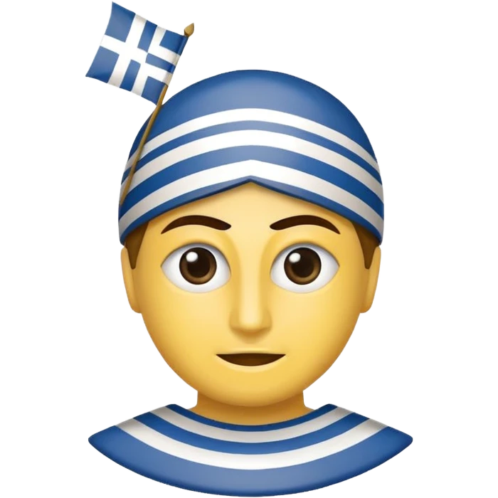 TAKE THE LOGO OF THE GREEK POLITICAL PARTY ΠΑΣΟΚ AND MAKE IT INTO AN EMOJI emoji
