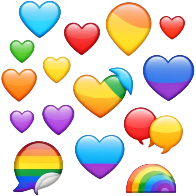 pride stickers emoji