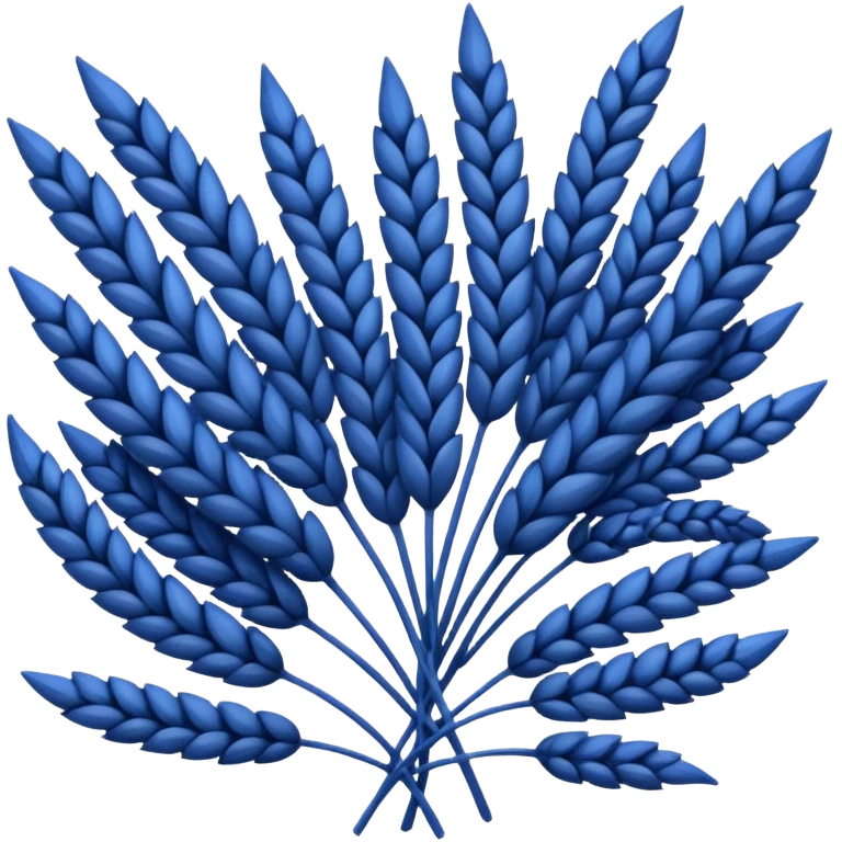 dark blue wheat kernels emoji