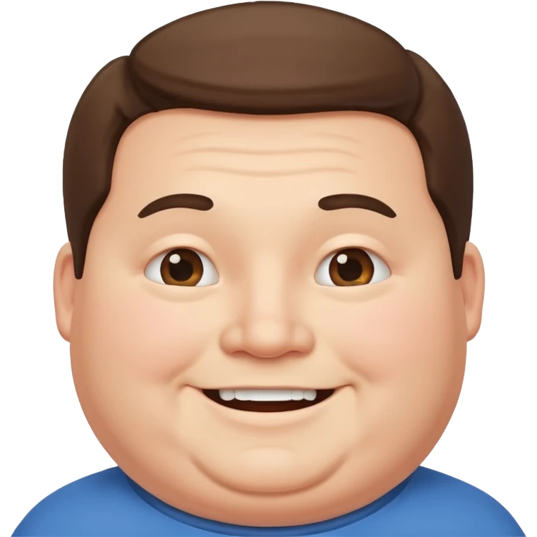 Chubby man emoji