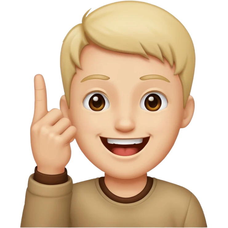 middle finger and laughing  emoji