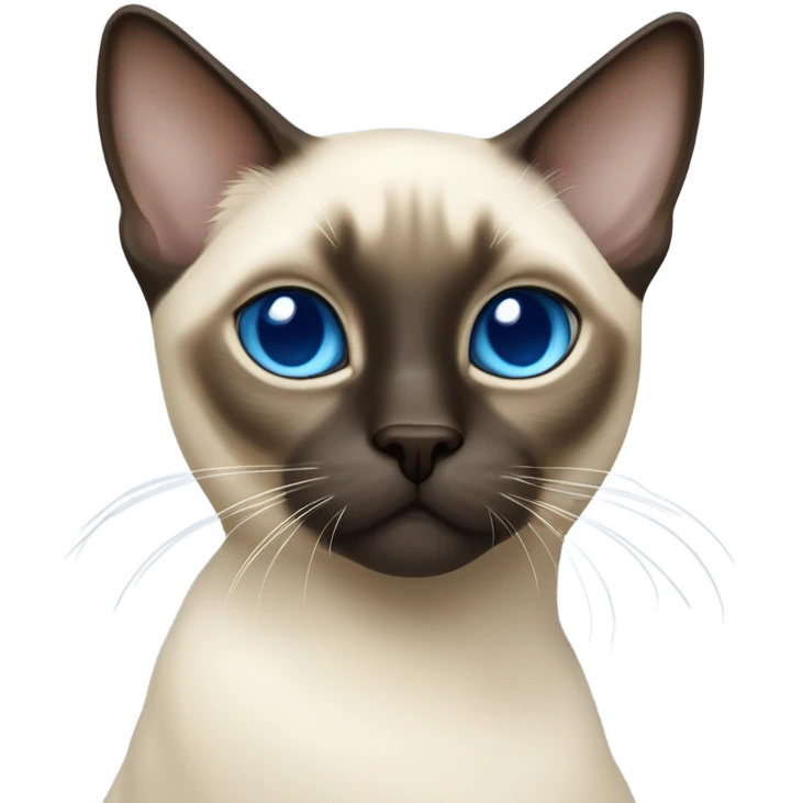 Siamese cat emoji