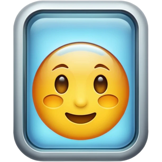 shiny window glass emoji