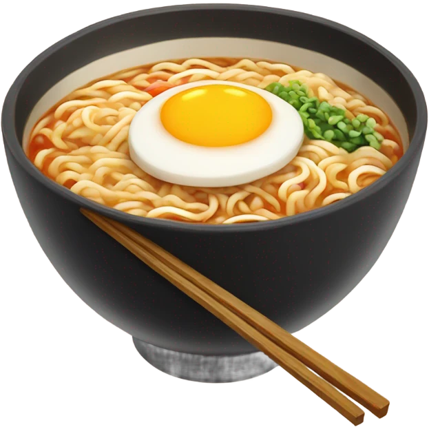 Korean shin ramen  emoji