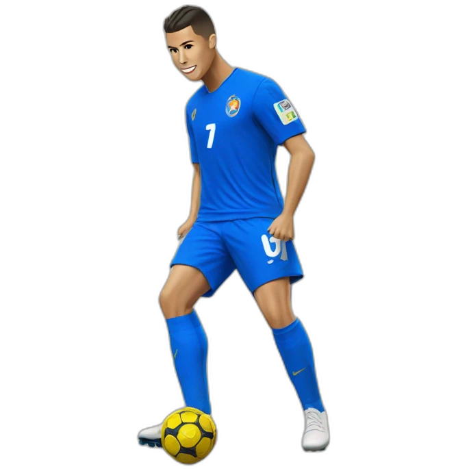 Ronaldo in Getafe CF emoji