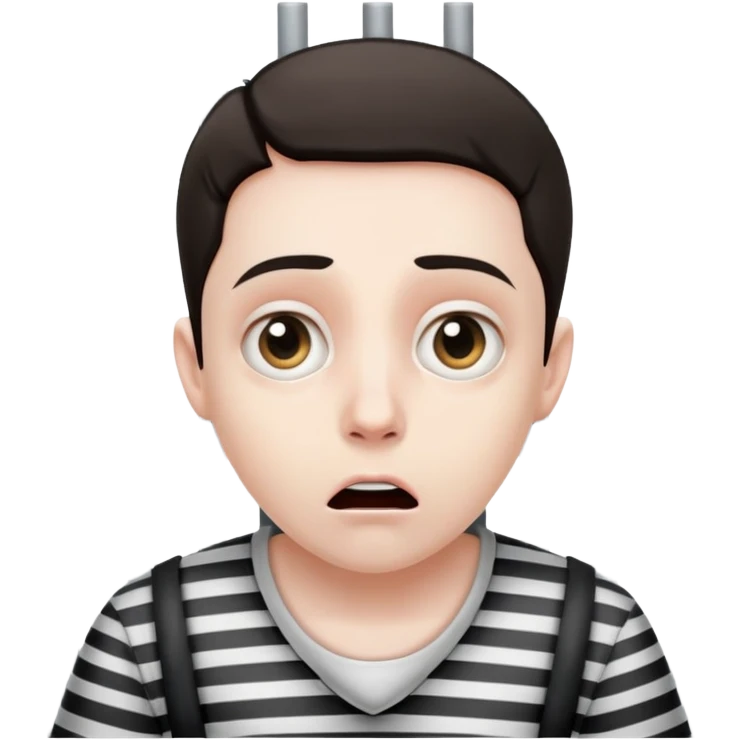 surprised prisoner emoji