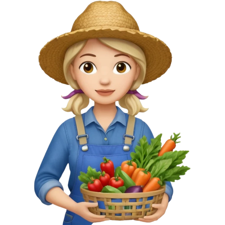 female farmer emoji