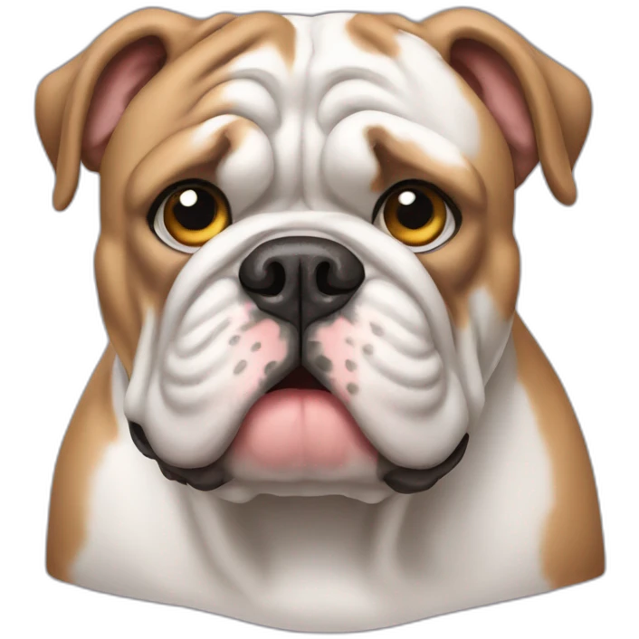 English bulldog emoji