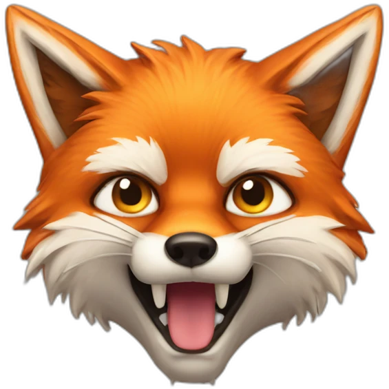 fox with fever emoji