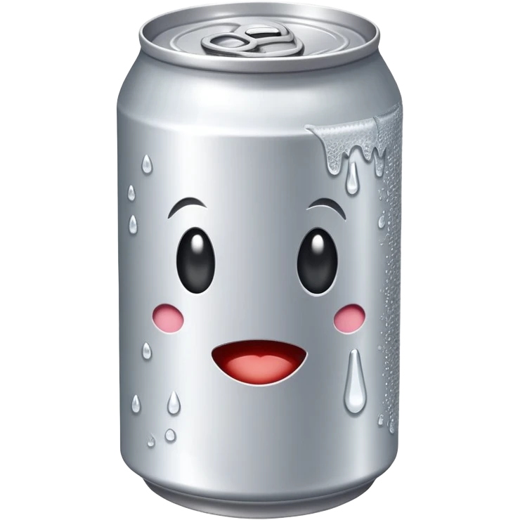 Soda can opened emoji