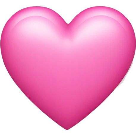Pink heart emoji