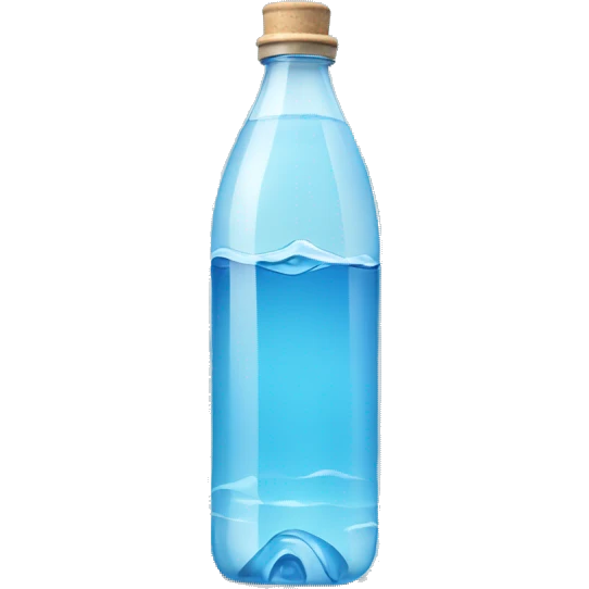 a bottle of water emoji