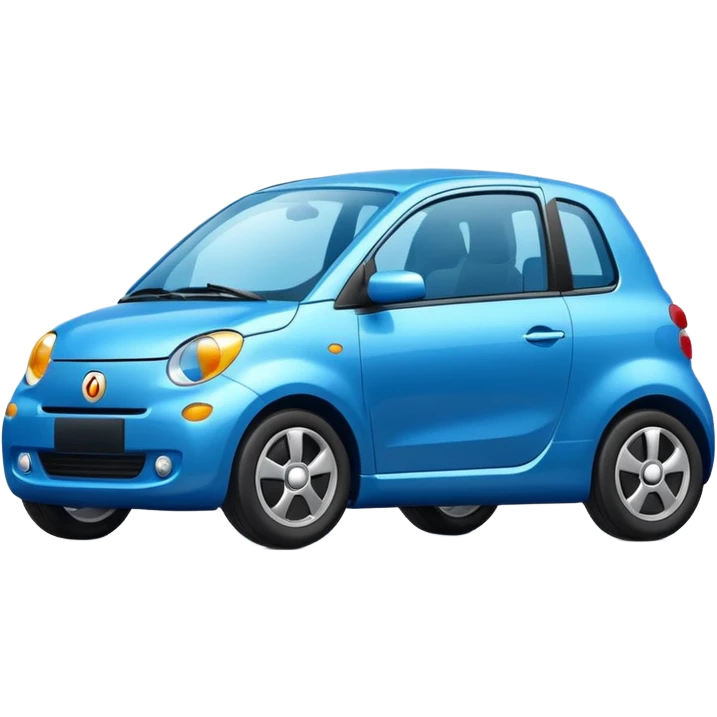blue city car  emoji